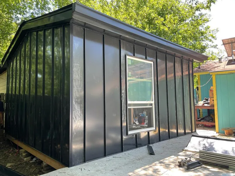 Black standing seam metal wall panels for Roof Inspection in Waihee-Waiehu